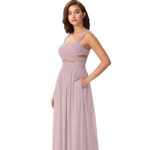 Azazie Vintage Mauve Jaida Bridesmaid Dress- A16
